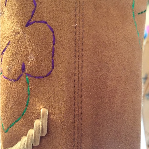 Antonio Melani dark tan suede purse.‼️Just Reduced‼️ Final‼️ - Picture 3 of 4